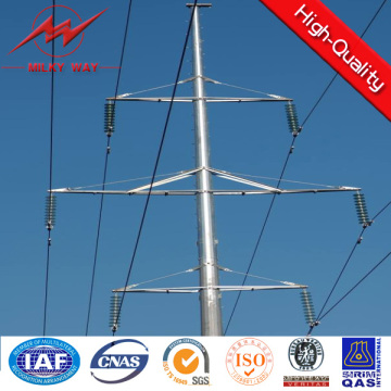 30FT galvanizado eléctrico energía postes de acero